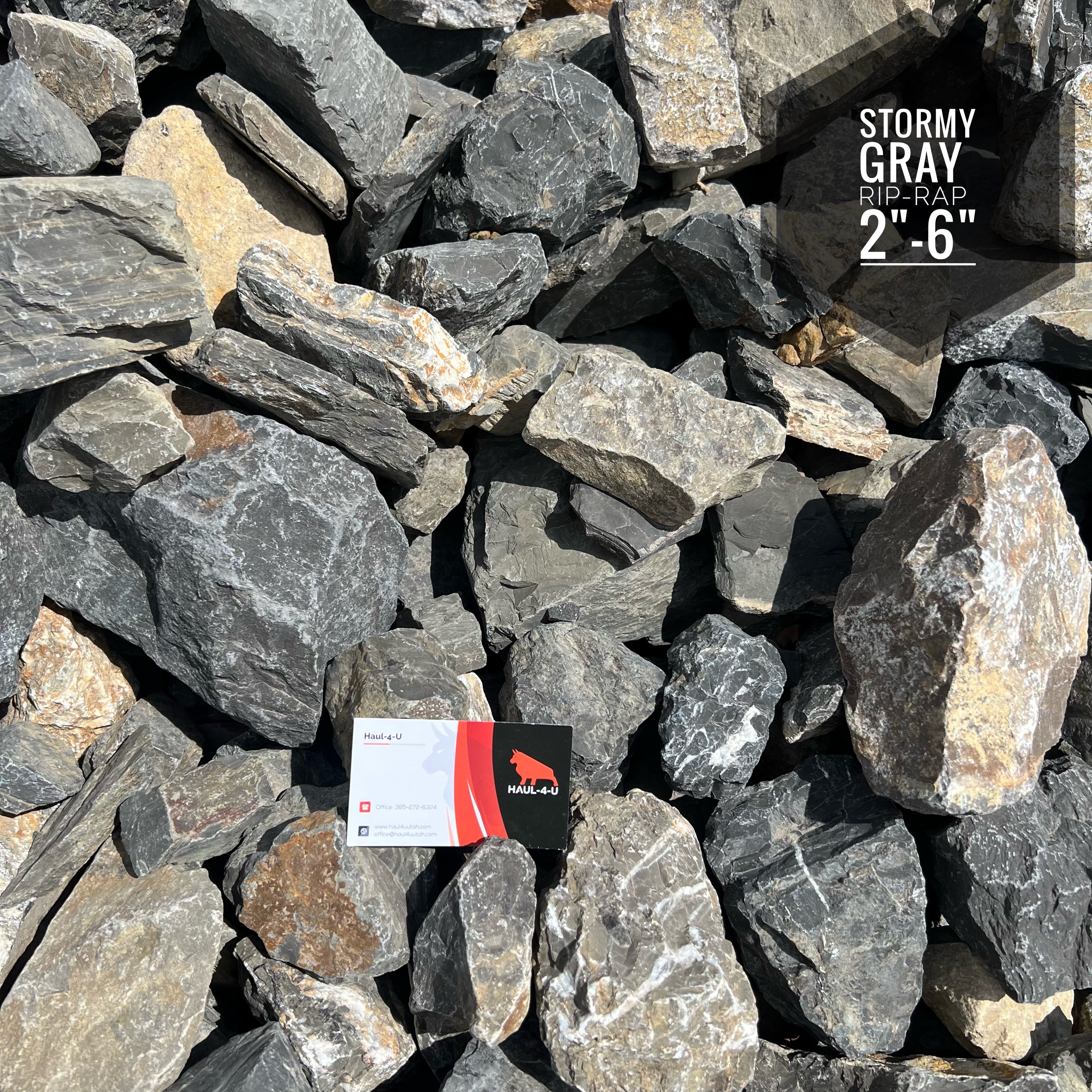 Stormy Gray Rip-Rap 2