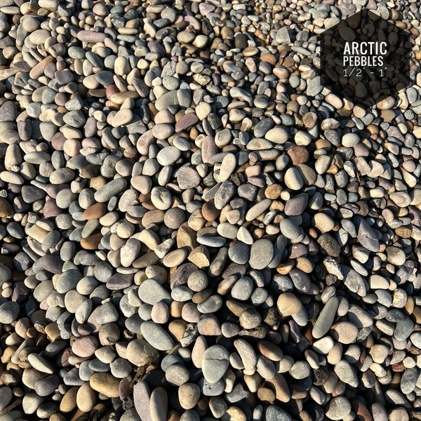 Arctic Pebbles Small (1/2" - 1") River Rock