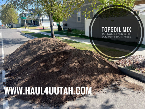 Topsoil Mix - Soil Pep / Bark Fines / Screened Topsoil Blended