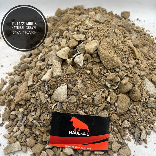 RoadBase 1" - 1 1/2" Minus Natural Gravel - Spec