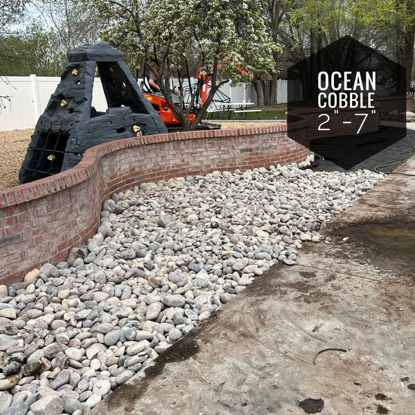 Ocean Cobble Large 2" - 7"