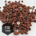 Lava Rock Midnight Flame 1" Minus