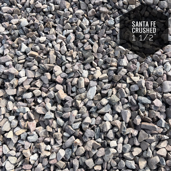 Santa Fe Crushed 1 1/2" Landscaping Rock