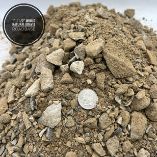 RoadBase 1" - 1 1/2" Minus Natural Gravel - Spec
