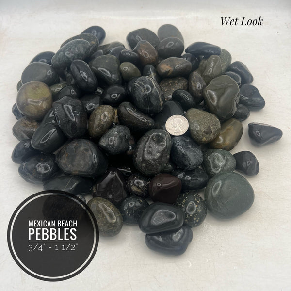 Mexican Beach Pebbles 3/4" - 1 1/2"