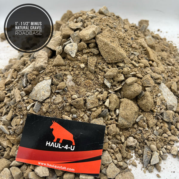 RoadBase 1" - 1 1/2" Minus Natural Gravel - Spec