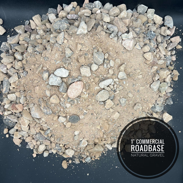 RoadBase 1" Natural Gravel Commercial Base