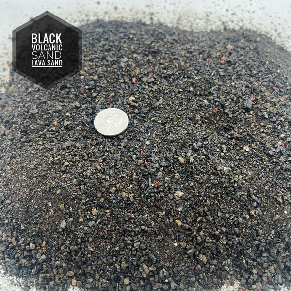 Lava Sand - Black Volcanic Sand