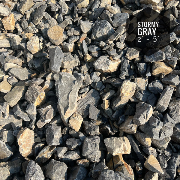 Stormy Gray Rip-Rap 2" - 6"