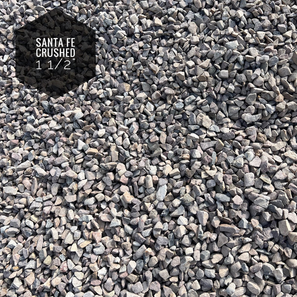 Santa Fe Crushed 1 1/2" Landscaping Rock
