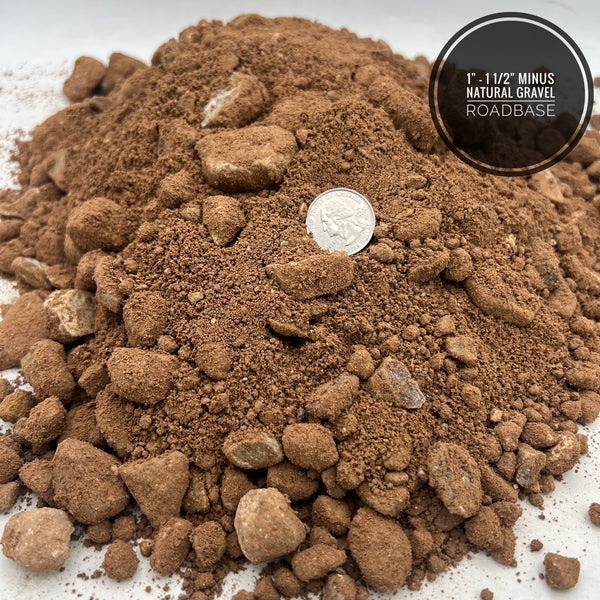 RoadBase 1" - 1 1/2" Minus Natural Gravel Commercial Base