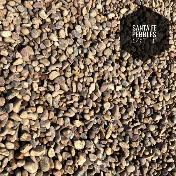 Santa Fe Pebbles (1/2" - 1")