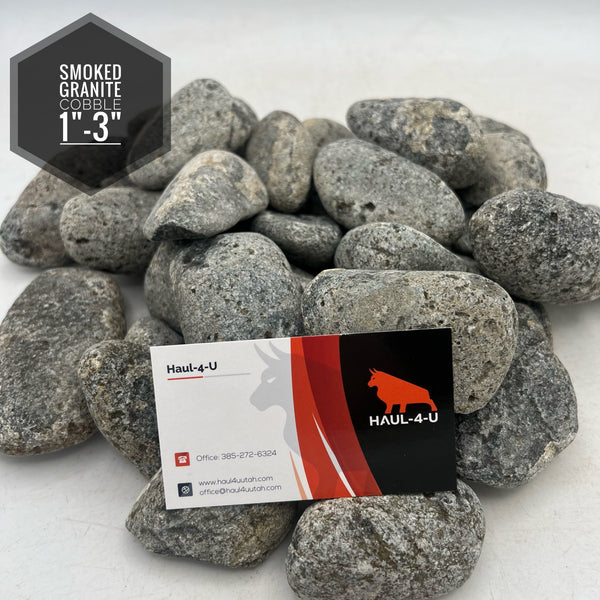 Smoked Granite Cobble 1" - 3"