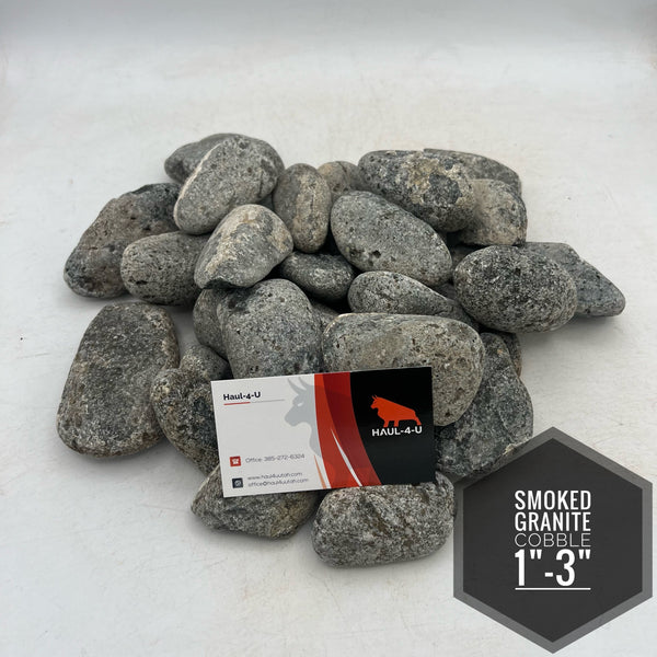 Smoked Granite Cobble 1" - 3"