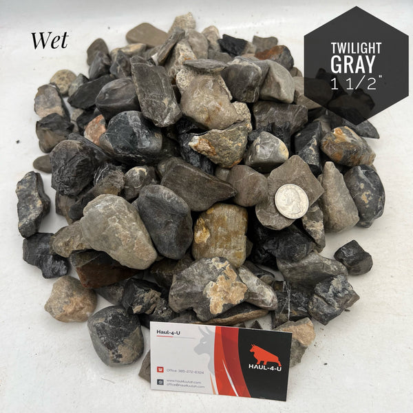 Twilight Gray 1 1/2" Rock