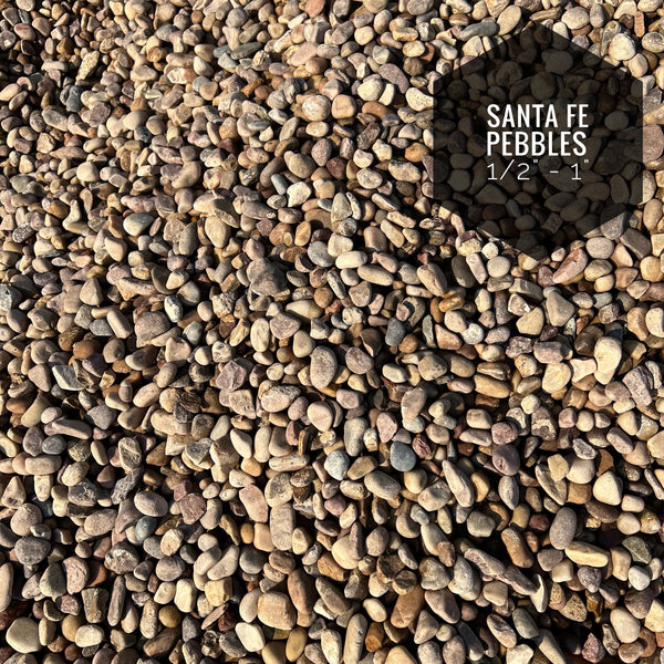 Santa Fe Pebbles (1/2" - 1")