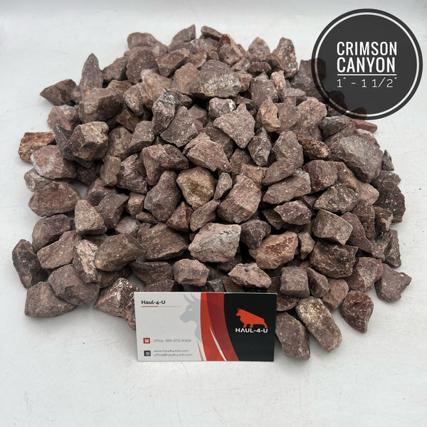 Crimson Canyon 1" - 1 1/2" Landscape Rock