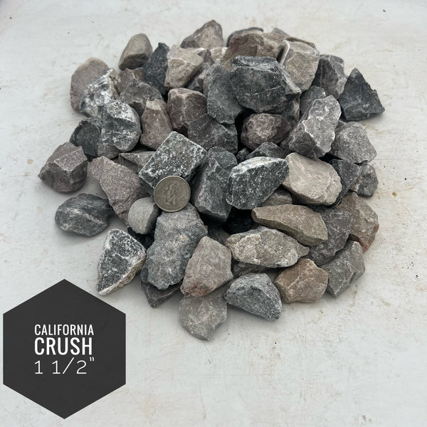 California Crush 1 1/2" Landscape Rock