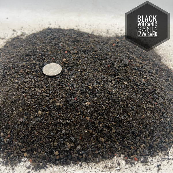 Lava Sand - Black Volcanic Sand