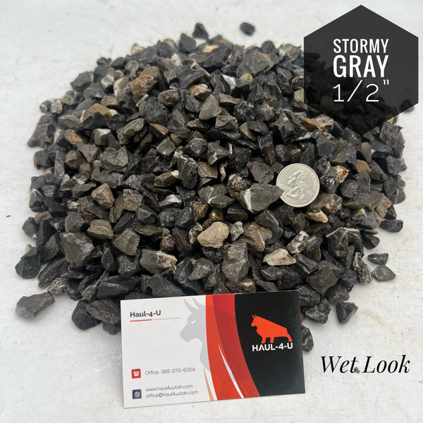 Stormy Gray 1/2” Rock