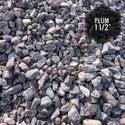 Plum 1 1/2" Rock