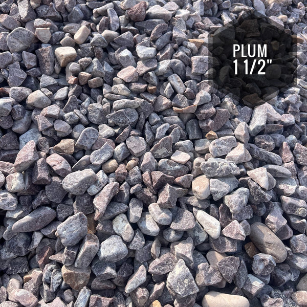 Plum 1 1/2" Rock