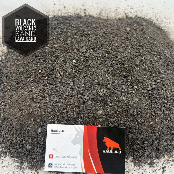 Lava Sand - Black Volcanic Sand