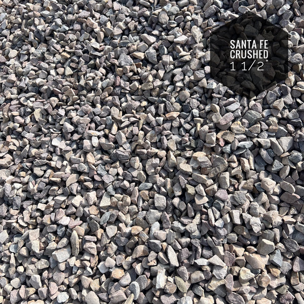 Santa Fe Crushed 1 1/2" Landscaping Rock