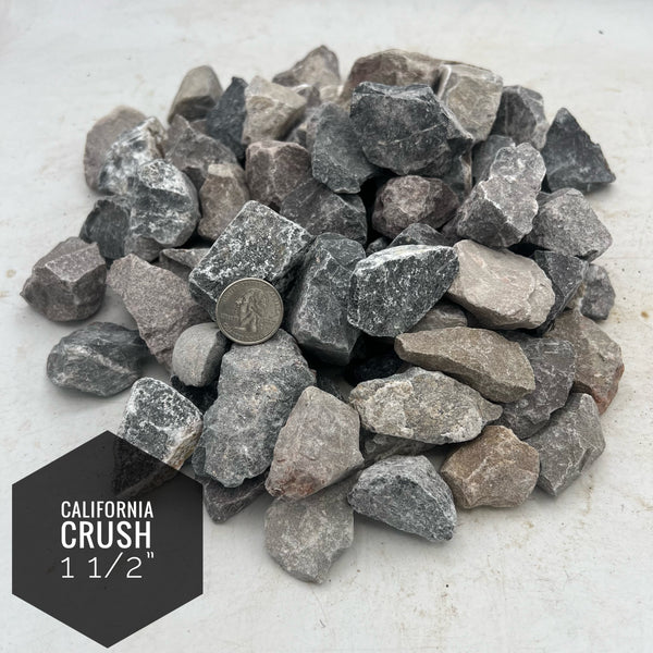 California Crush 1 1/2" Landscape Rock