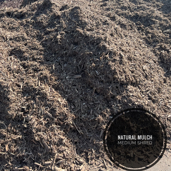 Natural Mulch - Medium Shred