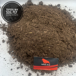 Topsoil Mix - Soil Pep / Bark Fines / Screened Topsoil Blended