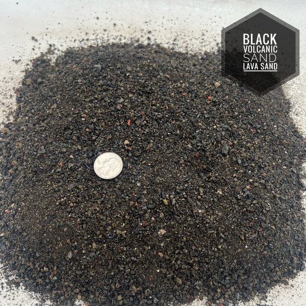 Lava Sand - Black Volcanic Sand