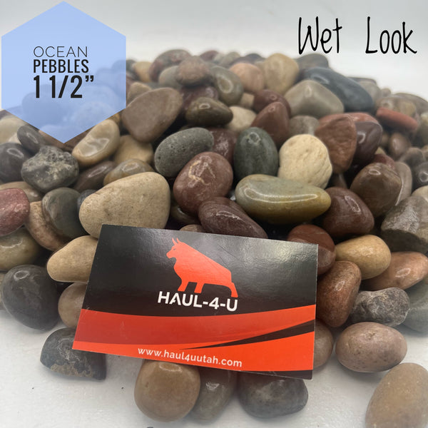 Ocean Pebbles 1 1/2" River Rock