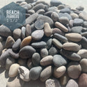 Beach Pebbles 1 1/2" River Rock