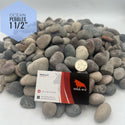 Ocean Pebbles 1 1/2" River Rock