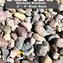 Montana Rainbow 2" - 4" River Rock Cobble