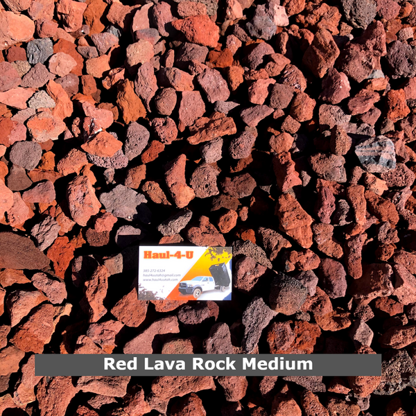 Lava Rock Red Medium 1" - 2"