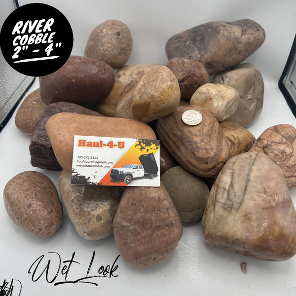 Polar Dusk River Rock - 1/2 to 1 - Cobble, Specialty Rocks Delivery to  Salt Lake Area