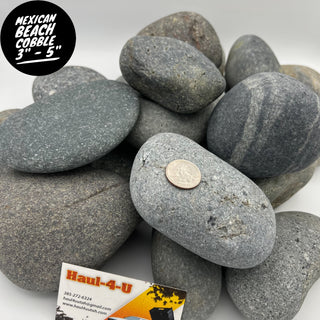 Mexican Beach Pebbles 3" -5"