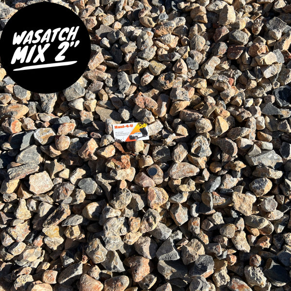 Wasatch Mix 2" Landscape Rock