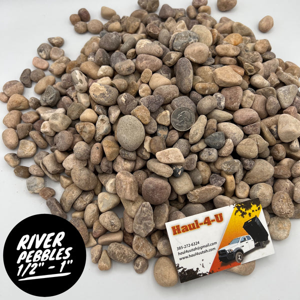 River Pebbles 1/2" - 1" Landscaping River Rock