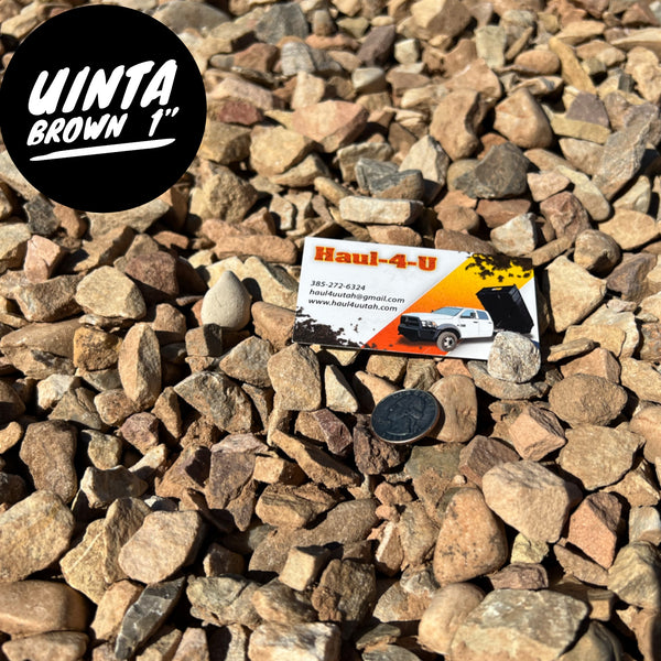 Uinta Brown 1" Landscape Rock