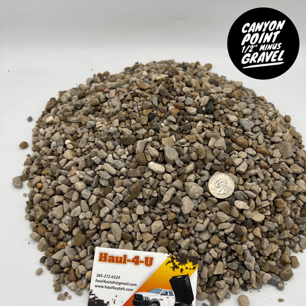 Canyon Point 1/2" Minus Gravel