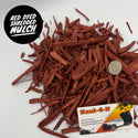 Red Dyed Shredded Mulch