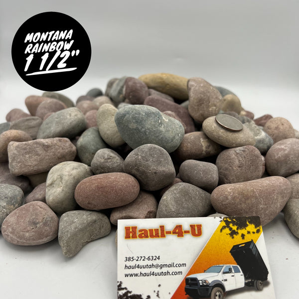 Montana Rainbow 1" - 1 1/2" Cobble