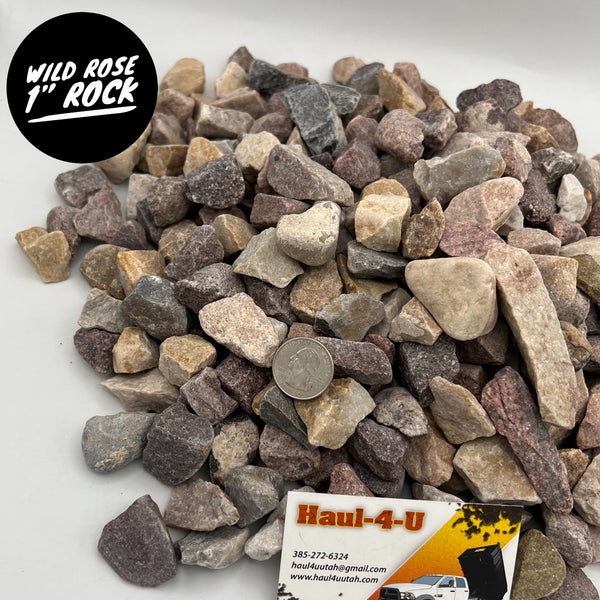 Wild Rose 1" Decorative Landscape Rock