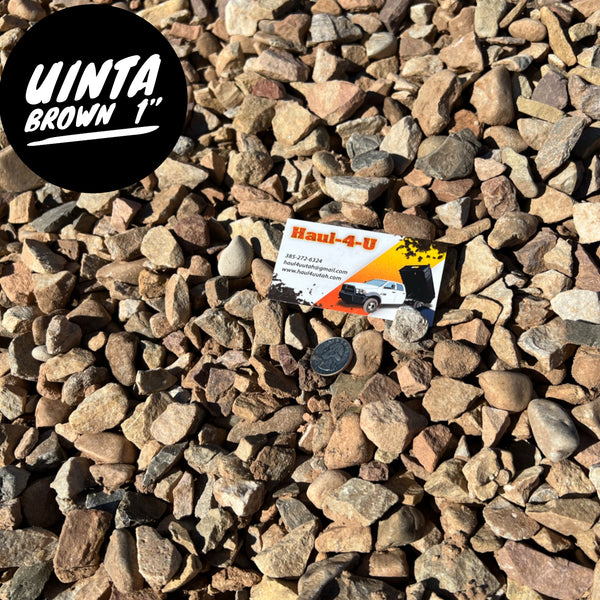 Uinta Brown 1" Landscape Rock
