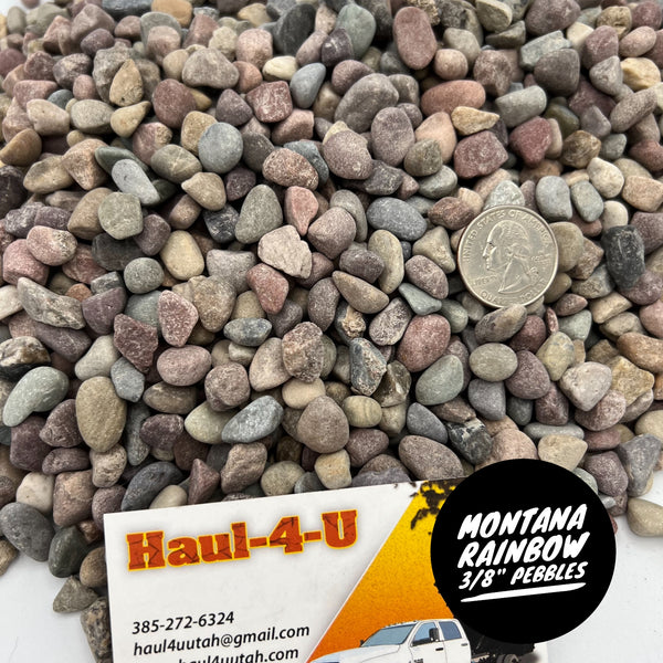 Montana Rainbow 3/8" River Pebbles