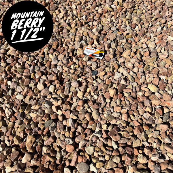 Mountain Berry 1 1/2" Landscape Rock