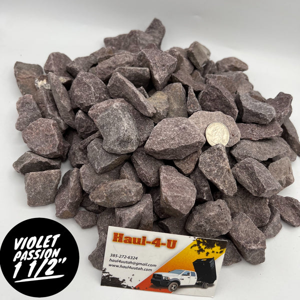 Violet Passion 1 1/2" Landscape Rock